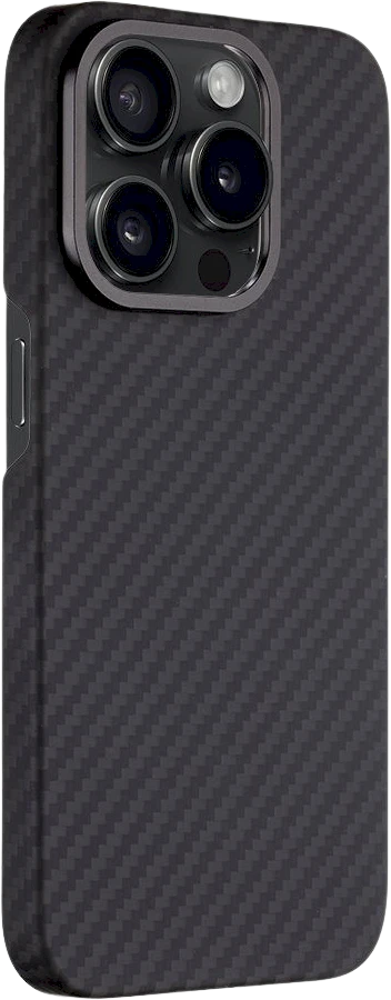 Tactical MagForce Aramid skirtas Apple iPhone 15 Pro dėklas telefonui juodos spalvos