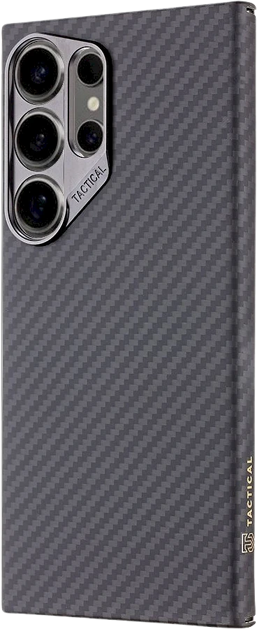 Tactical MagForce Aramid skirtas Samsung Galaxy S24 Ultra dėklas telefonui juodos spalvos