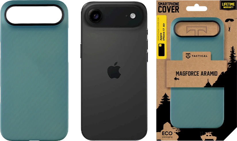Tactical MagForce Aramid dėklas skirtas Apple iPhone Air Mėlyna Jay