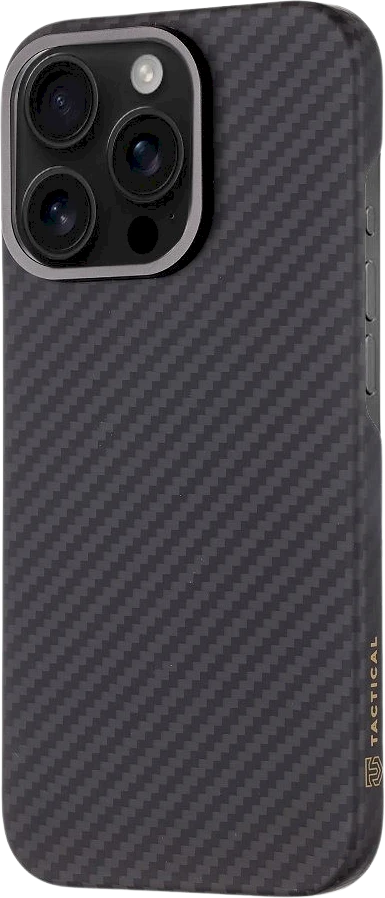Dėklas Tactical MagForce Aramid skirtas Apple iPhone 16 Pro juodos spalvos