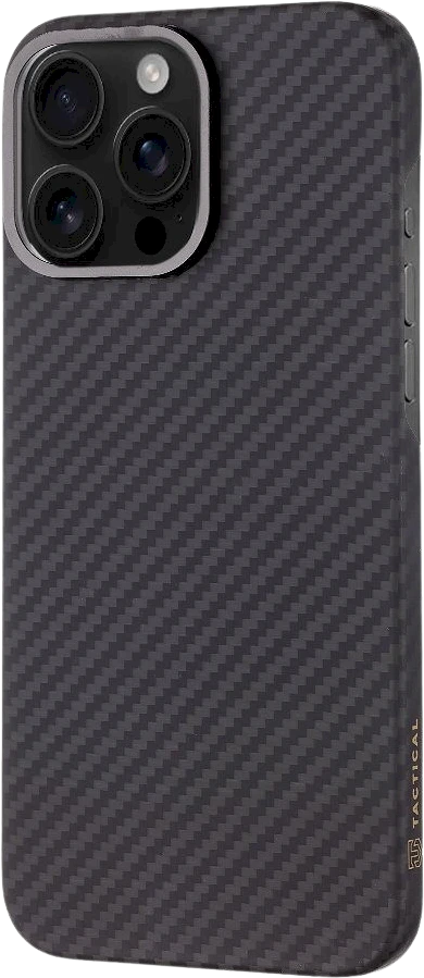 Dėklas Tactical MagForce Aramid skirtas Apple iPhone 16 Pro Max juodos spalvos