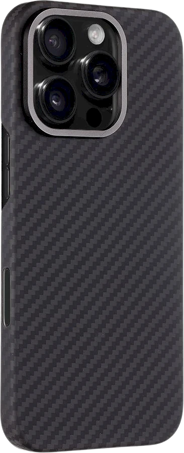 Dėklas Tactical MagForce Aramid skirtas Apple iPhone 16 Pro juodos spalvos