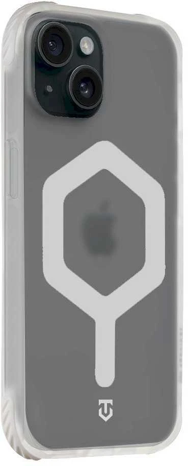 Tactical MagForce Hexagon dėklas skirtas Apple iPhone 15 T-Baltas