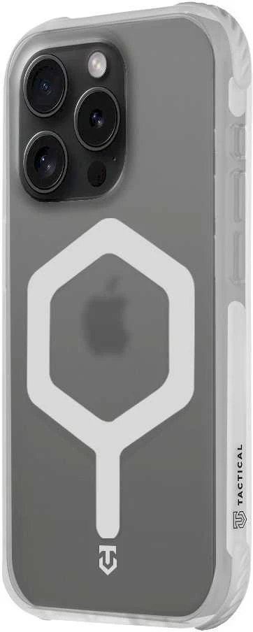 Tactical MagForce Hexagon dėklas skirtas Apple iPhone 15 Pro T-Baltas