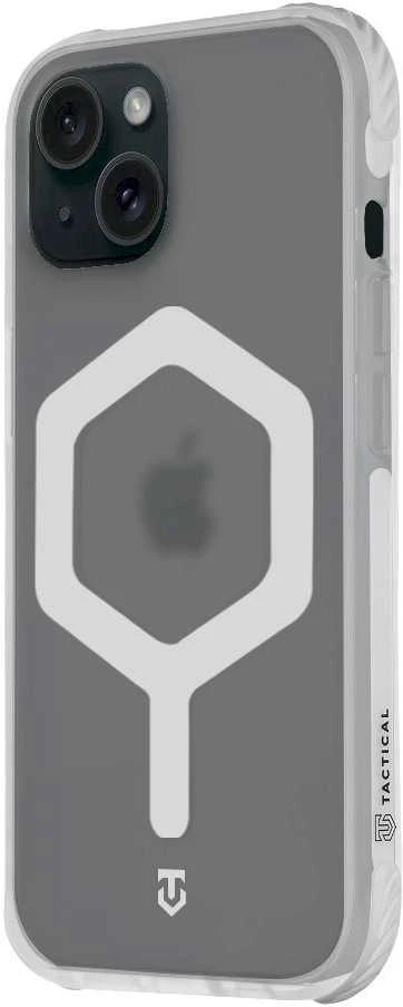 Tactical MagForce Hexagon dėklas skirtas Apple iPhone 15 T-Baltas