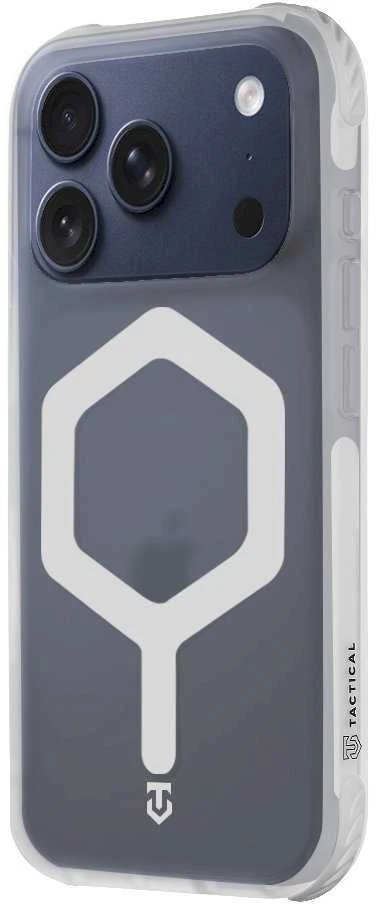 Tactical MagForce Hexagon dėklas skirtas Apple iPhone 17 Pro T-Baltas