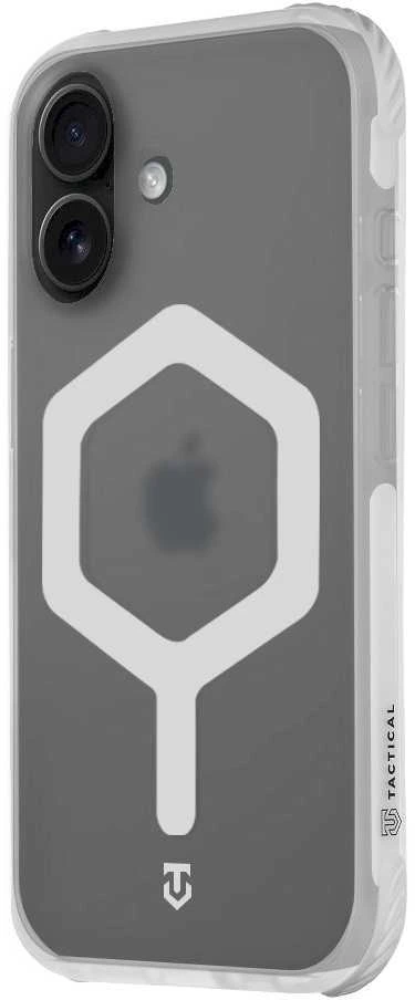 Tactical MagForce Hexagon dėklas skirtas Apple iPhone 16 T-Baltas
