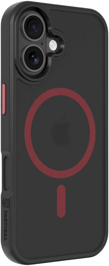 Tactical MagForce Hyperstealth 2.0 dėklas skirtas Apple iPhone 17 juodos spalvos/Raudona