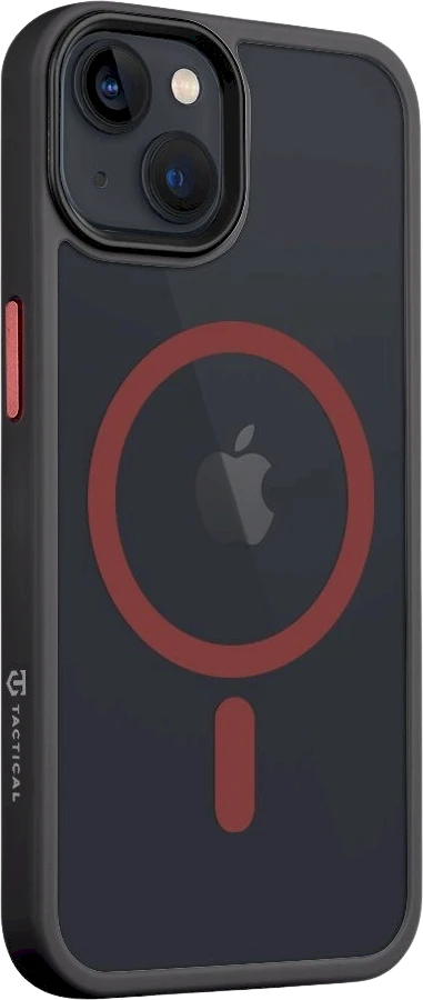 Tactical MagForce Hyperstealth 2.0 dėklas telefonui Apple iPhone 13 juodos ir raudonos spalvos