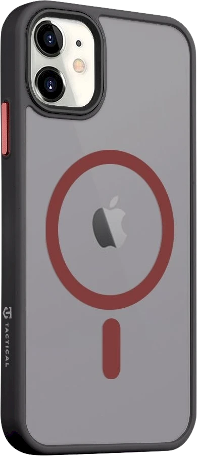 Tactical MagForce Hyperstealth 2.0 dėklas telefonui Apple iPhone 11 juodos ir raudonos spalvos