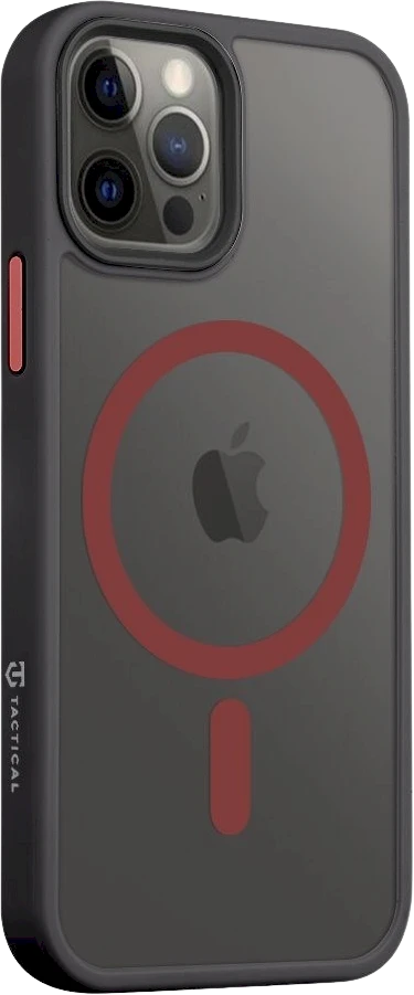 Tactical MagForce Hyperstealth 2.0 dėklas skirtas Apple iPhone 12/12 Pro juodos spalvos/Raudona