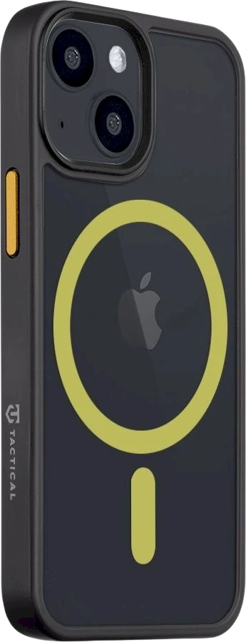 Tactical MagForce Hyperstealth 2.0 dėklas telefonui Apple iPhone 13 mini juodos ir geltonos spalvos