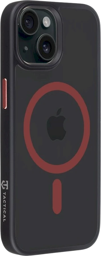 Tactical MagForce Hyperstealth 2.0 dėklas telefonui Apple iPhone 15 juodos ir geltonos spalvos