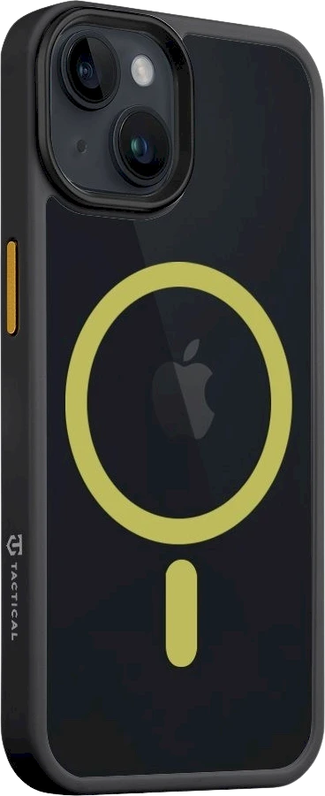 Tactical MagForce Hyperstealth 2.0 dėklas telefonui Apple iPhone 14 juodos ir geltonos spalvos