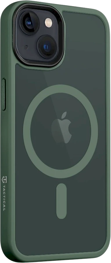 Dėklas Tactical MagForce Hyperstealth dangtelis, skirtas iPhone 13 Forest Žalias