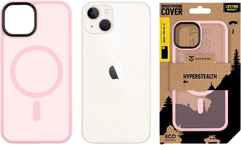 Tactical MagForce Hyperstealth dėklas skirtas Apple iPhone 13 Rožinė Panther