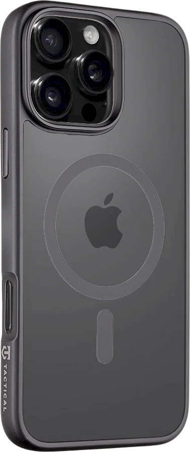 Tactical MagForce Hyperstealth dėklas telefonui Apple iPhone 16 Pro Max asfalto spalvos