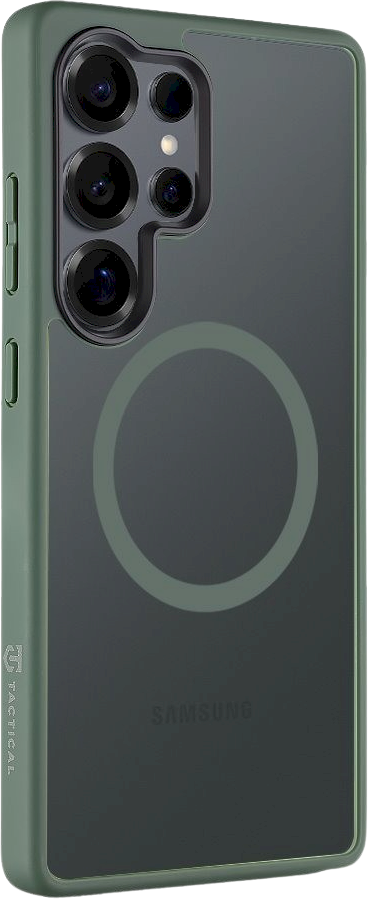 Tactical MagForce Hyperstealth dėklas skirtas Samsung Galaxy S25 Ultra miško žalios spalvos