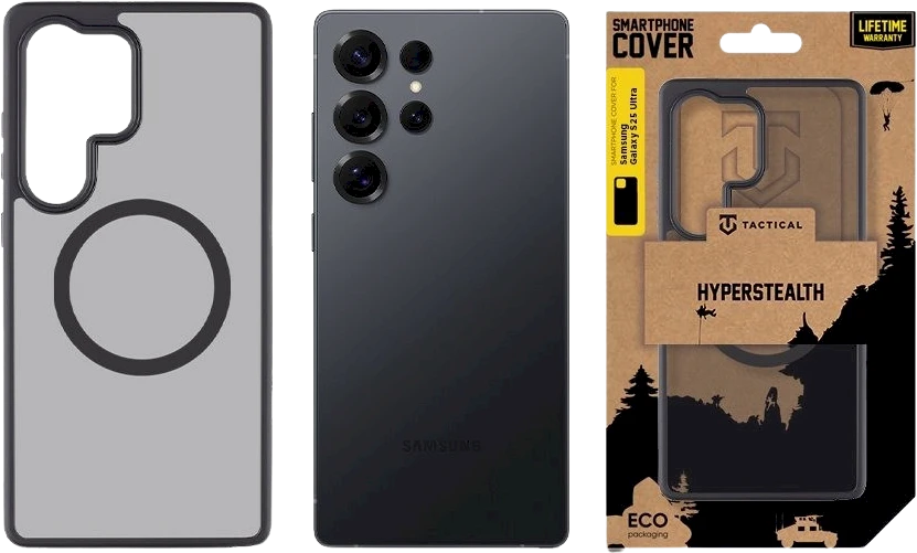 Tactical MagForce Hyperstealth dėklas skirtas Samsung Galaxy S25 Ultra Asphalt