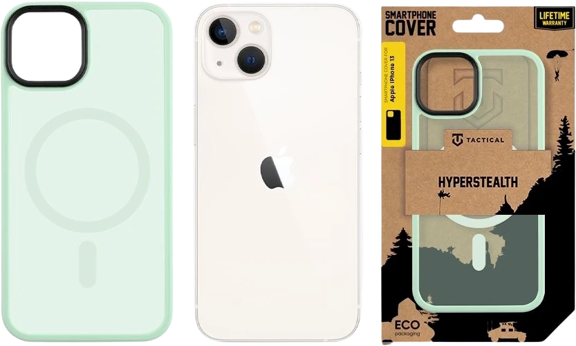 Tactical MagForce Hyperstealth dėklas telefonui iPhone 13 paplūdimio žalios spalvos