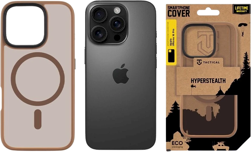 Tactical MagForce Hyperstealth dėklas skirtas Apple iPhone 16 Pro Moucha Moose