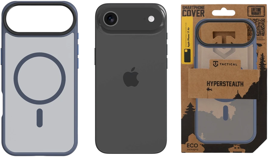 Tactical MagForce Hyperstealth dėklas skirtas Apple iPhone 17 Air Deep Mėlyna