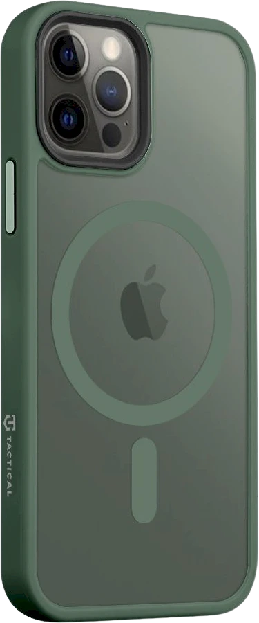 Dėklas Tactical MagForce Hyperstealth dangtelis, skirtas iPhone 12/12 Pro Forest Žalias