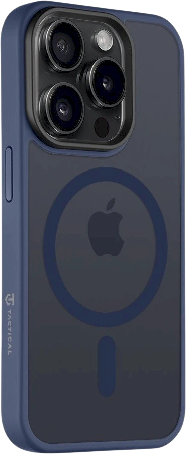 Tactical Mėlynas taktinis „MagForce Hyperstealth“ dėklas, skirtas „iPhone 15 Pro Deep Mėlyna“