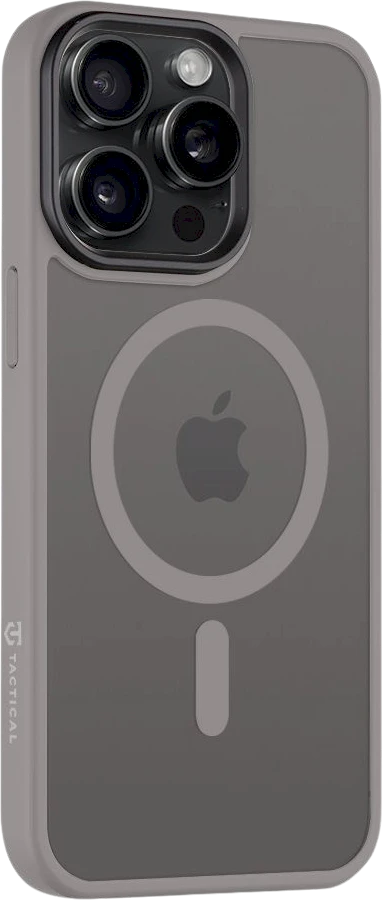 Dėklas Tactical MagForce Hyperstealth dangtelis, skirtas iPhone 15 Pro Max Light Pilkas