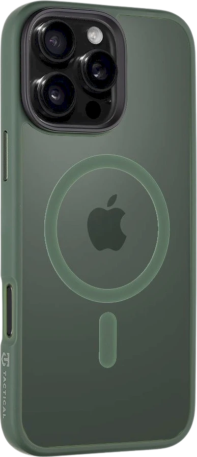 Tactical MagForce Hyperstealth dėklas telefonui Apple iPhone 16 Pro Max miško žalios spalvos