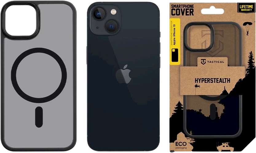 Tactical MagForce Hyperstealth dėklas telefonui Apple iPhone 13 Asphalt