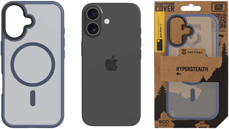 Tactical MagForce Hyperstealth dėklas skirtas Apple iPhone 17 Deep Mėlyna