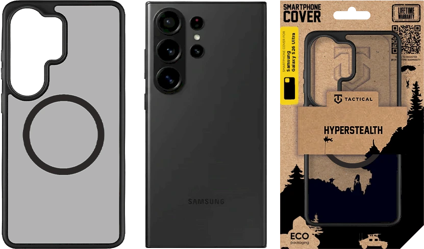 Tactical MagForce Hyperstealth dėklas skirtas Samsung Galaxy S26 Ultra Asphalt