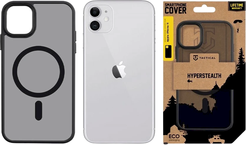 Tactical MagForce Hyperstealth dėklas telefonui Apple iPhone 11 asfalto spalvos