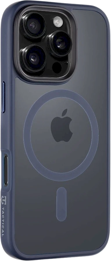 Tactical MagForce Hyperstealth dėklas telefonui Apple iPhone 16 Pro mėlynos spalvos