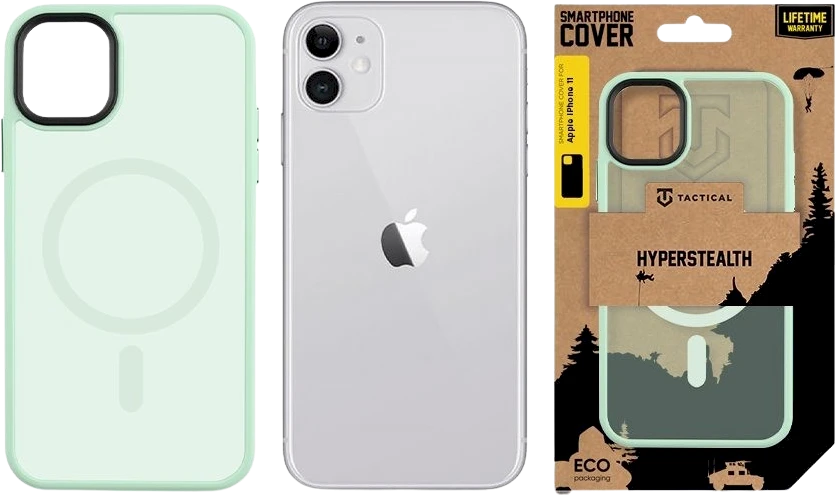 Tactical MagForce Hyperstealth dėklas telefonui Apple iPhone 11 paplūdimio žalios spalvos