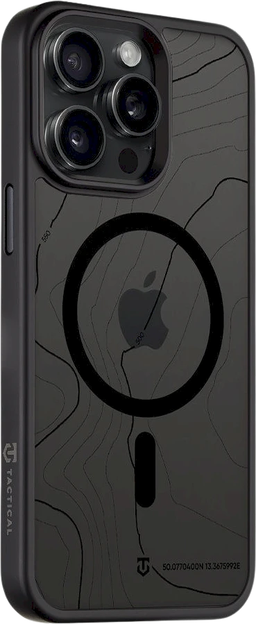 Tactical MagForce Hyperstealth Sika dėklas skirtas Apple iPhone 15 Pro Max Asphalt