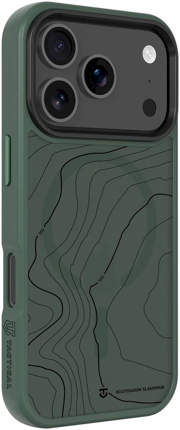 Tactical MagForce Hyperstealth Sika dėklas skirtas Apple iPhone 17 Pro Forest Žalias