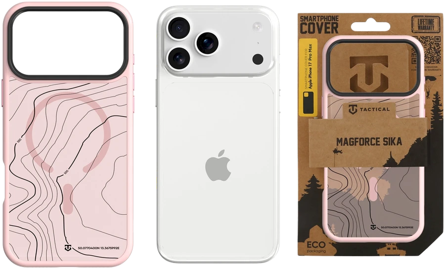 Tactical MagForce Hyperstealth Sika dėklas skirtas Apple iPhone 17 Pro Max Rožinė Panther