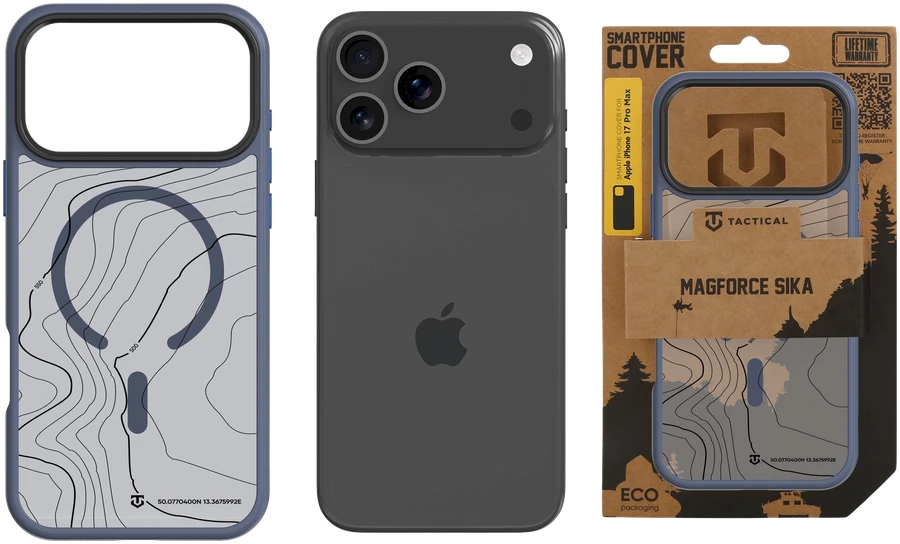 Tactical MagForce Hyperstealth Sika dėklas skirtas Apple iPhone 17 Pro Max Deep Mėlyna
