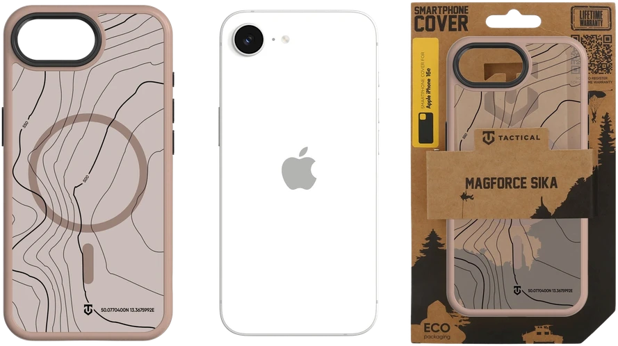 Tactical MagForce Hyperstealth Sika dėklas skirtas Apple iPhone 16e Moucha Moose