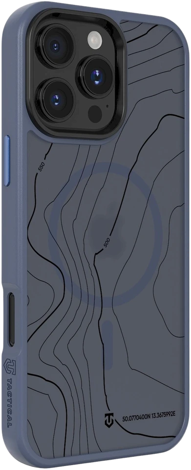 Tactical MagForce Hyperstealth Sika dėklas skirtas Apple iPhone 16 Pro Max Deep mėlynos spalvos