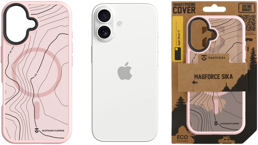 Tactical MagForce Hyperstealth Sika dėklas skirtas Apple iPhone 17 Rožinė Panther