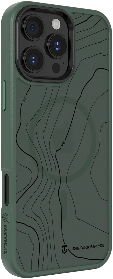 Tactical MagForce Hyperstealth Sika dėklas skirtas Apple iPhone 16 Pro Max Forest Žalias