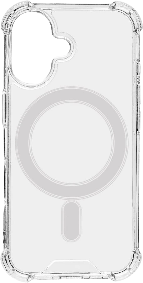 Tactical MagForce Plyo dėklas skirtas Apple iPhone 16 skaidrus