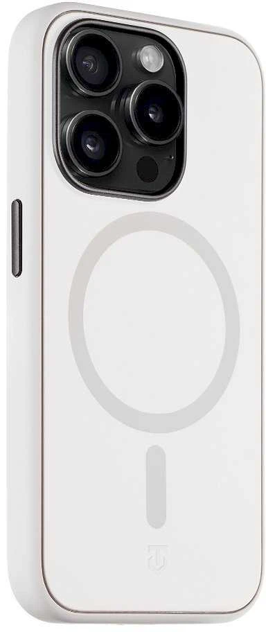 Tactical MagForce SmoothIsFast dėklas skirtas Apple iPhone 15 Pro Chalk