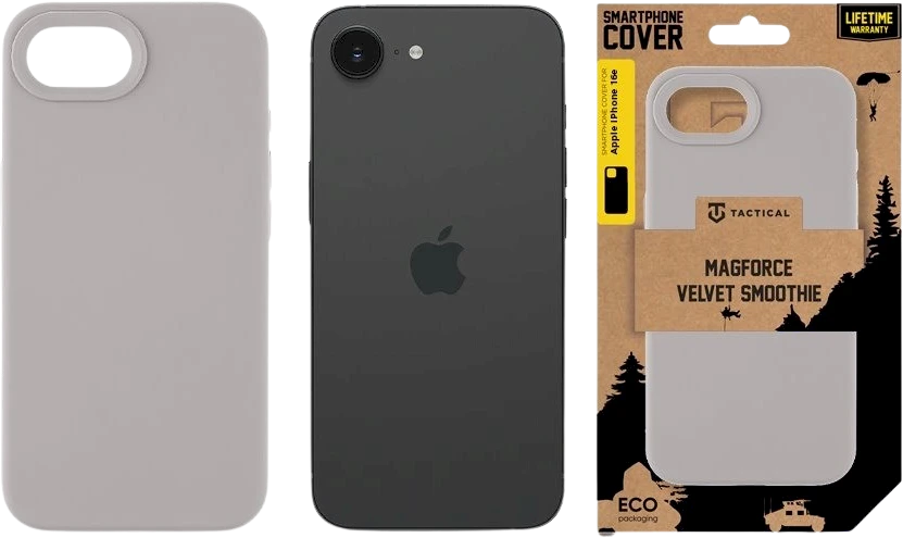 Tactical MagForce Velvet Smoothie dėklas skirtas Apple iPhone SE4 Foggy