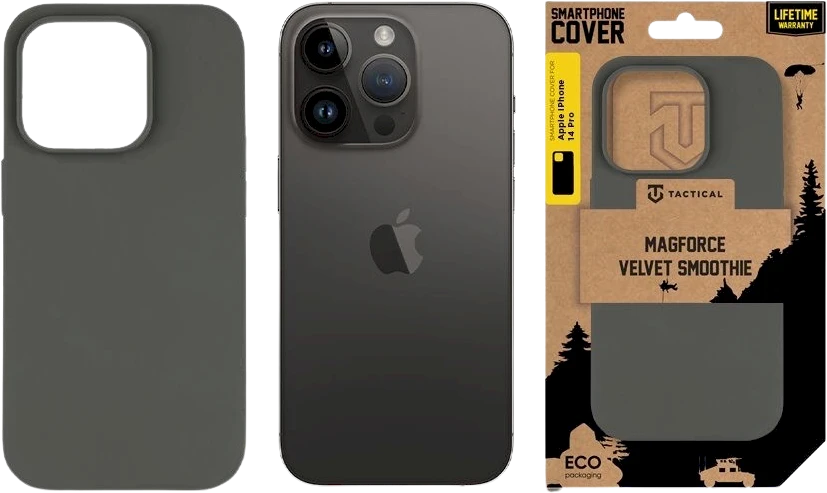 Tactical MagForce Velvet Smoothie dėklas skirtas Apple iPhone 14 Pro Bazooka