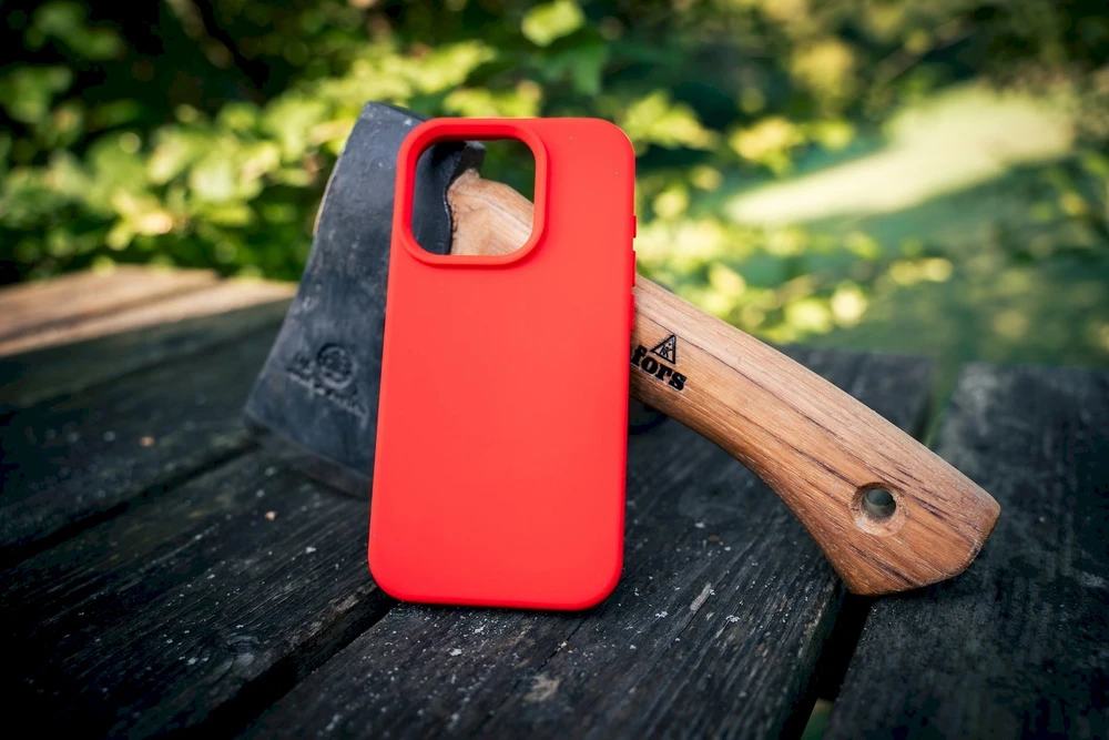 Tactical MagForce Velvet Smoothie dėklas skirtas Apple iPhone 15 Chilli