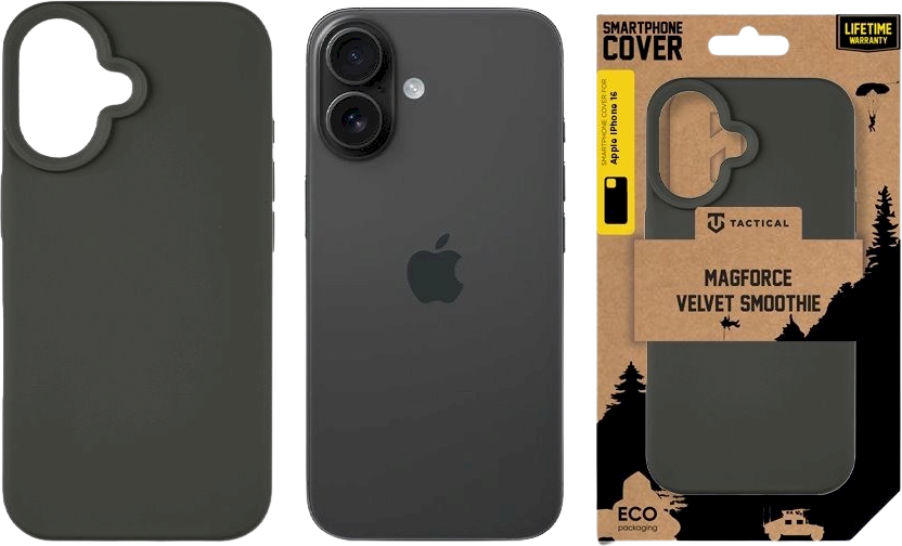Tactical MagForce Velvet Smoothie dėklas skirtas Apple iPhone 16 Bazooka